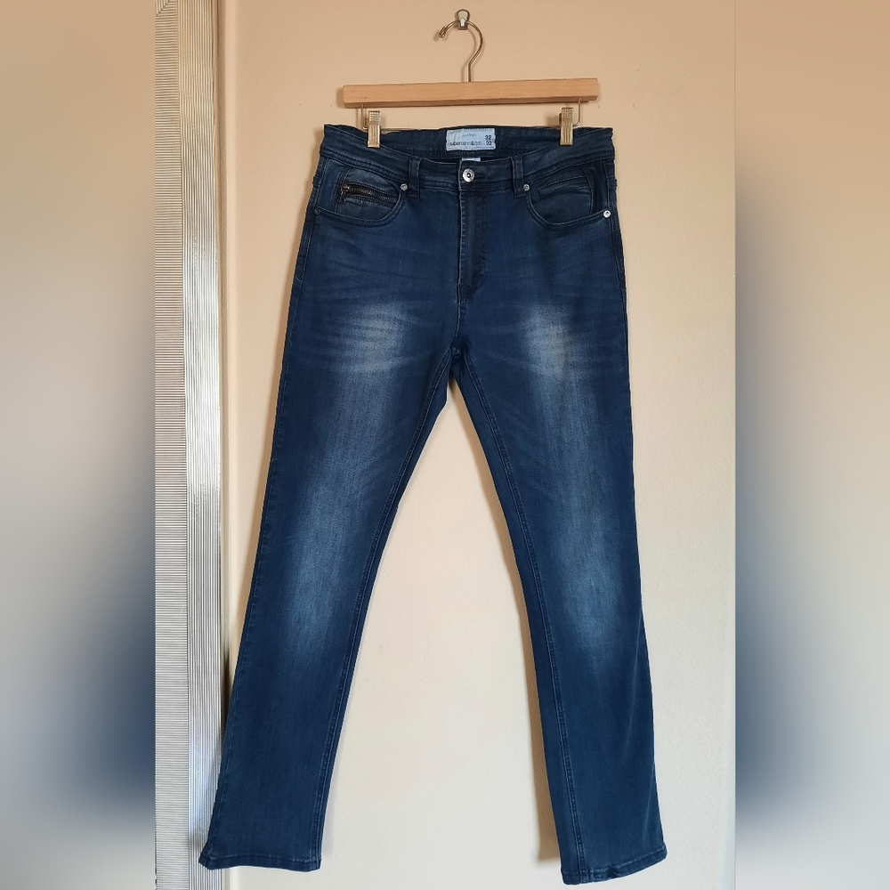 Paper Denim & Cloth Slim Jeans Dark Wash